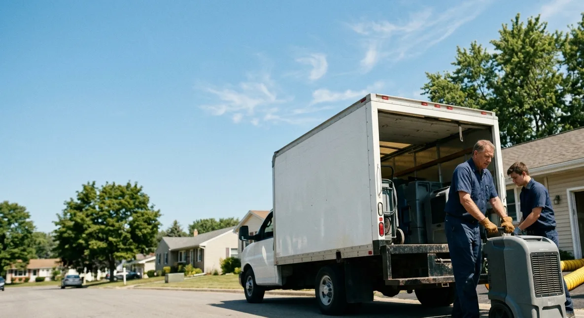 Water Damage Cleanup in Wheaton, IL near me